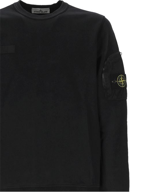 Felpa con applicazione Compass STONE ISLAND | 156100003S0123V0029